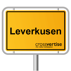 Werbung in Leverkusen