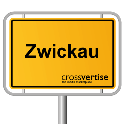 Werbung in Zwickau