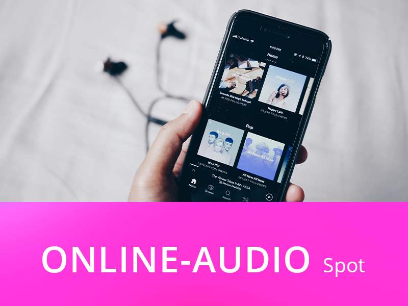 Online Audio-Spot
