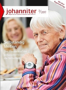 Werbung in Johanniter Mitgliederzeitschrift