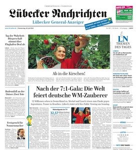 Werbung in Lübecker Nachrichten