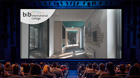 bib International College – Kinowerbung für offene Studienplätze
