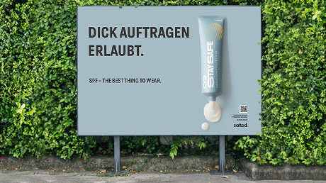 salted GmbH – Plakatkampagne mit LSF 50