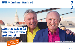 Gut vernetzt – crossmediales Heimspiel für die Münchner Bank eG